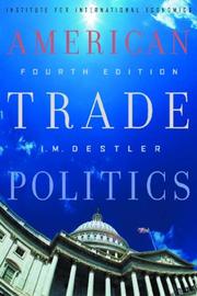 Cover of: American Trade Politics