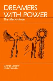 Cover of: Dreamers With Power : The Menominee