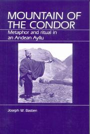 Cover of: Mountain of the Condor by Joseph W. Bastien