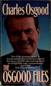 Cover of: The Osgood files by Charles Osgood