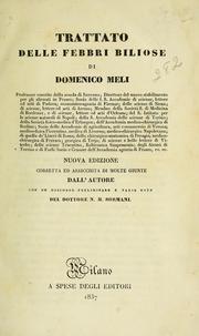 Cover of: Trattato delle febbri biliose