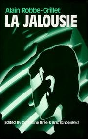 Cover of: La Jalousie by Alain Robbe-Grillet