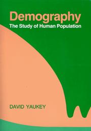 Cover of: Demography: The Study of Human Population