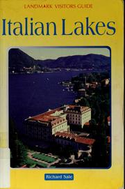 Cover of: Italian lakes by Sale, Richard