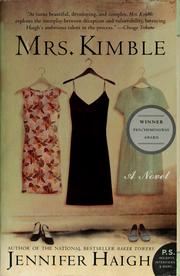 Cover of: Mrs. Kimble by Jennifer Haigh, Jennifer Haigh