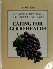Cover of: Eating for good health