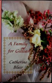 Cover of: A Family for Gillian