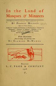 Cover of: In the land of mosques & minarets by Francis Miltoun