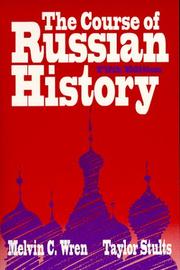 Cover of: The course of Russian history by Melvin C. Wren