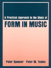 Cover of: Practical Approach to the Study of Form in Music