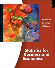 Statistics for business and economics