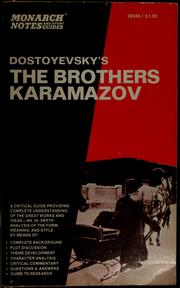 Cover of: The brothers Karamazov