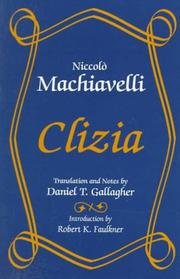 Cover of: Clizia by Niccolò Machiavelli