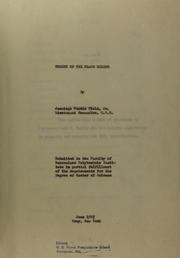 Cover of: Theory of the flame holder by Jennings Pemble Field
