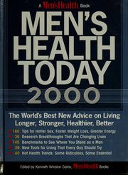 Cover of: Men's health today 2000: the world's best new advice on living longer, stronger, healthier, better