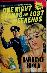 Cover of: One night stands by Lawrence Block