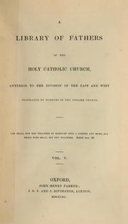 Cover of: Commentary on the Epistle to the Galatians