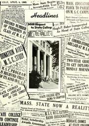 Cover of: Headlines Massachusetts State College by Massachusetts State College