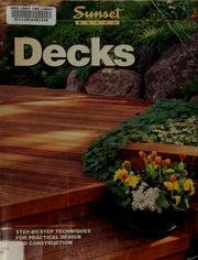 Cover of: Decks by Sunset Books