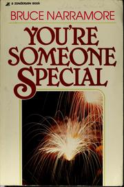 Cover of: You're someone special by Bruce Narramore