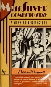 Cover of: Miss Silver comes to stay