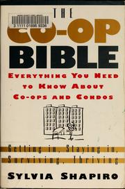 Cover of: The co-op bible by Sylvia Shapiro, Sylvia Shapiro