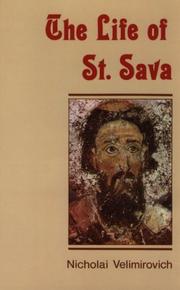The life of St. Sava by Nikolaj Velimirović