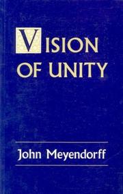 Cover of: Vision of Unity
