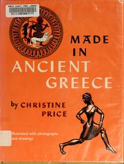 Cover of: Made in ancient Greece