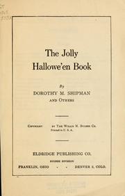 Cover of: The jolly Hallowe'en book