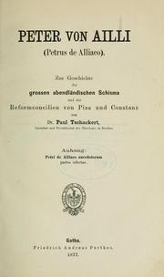 Cover of: Peter von Ailli (Petrus de Alliaco)