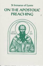 Cover of: On the apostolic preaching