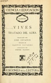 Cover of: Tratado del alma