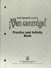 Cover of: Ven conmigo!: practice and activity book