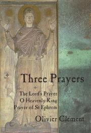Cover of: Three Prayers by Olivier Clément