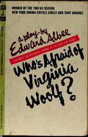 Cover of: Who's afraid of Virginia Woolf by Edward Albee