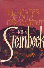 Cover of: The winter of our discontent. by John Steinbeck