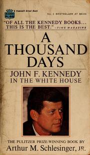 Cover of: A thousand days