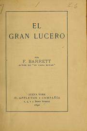 Cover of: El gran Lucero