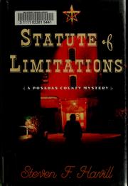 Cover of: Statute of limitations by Steven Havill