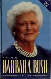 Cover of: Barbara Bush: a memoir