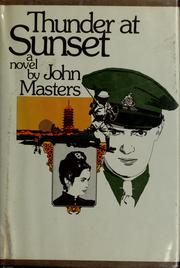 Cover of: Thunder at sunset