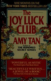 Cover of: The joy luck club by Amy Tan