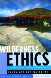 Wilderness ethics by Laura Waterman