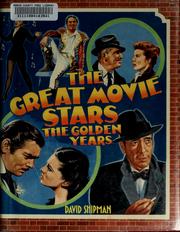 Cover of: The great movie stars: the golden years