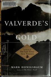 Cover of: Valverde's gold by Mark Honigsbaum