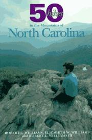 Cover of: 50 hikes in the mountains of North Carolina