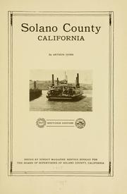 Cover of: Solano County, California