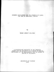 Cover of: Economic development and the dynamics of class: the case of Monterrey, Mexico