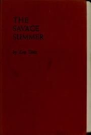Cover of: The savage summer by Lew Dietz